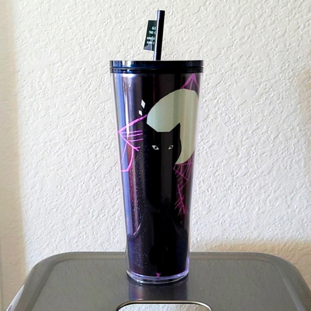 NWT 2021 Starbucks Halloween  Glow in the Dark Tumbler 24oz